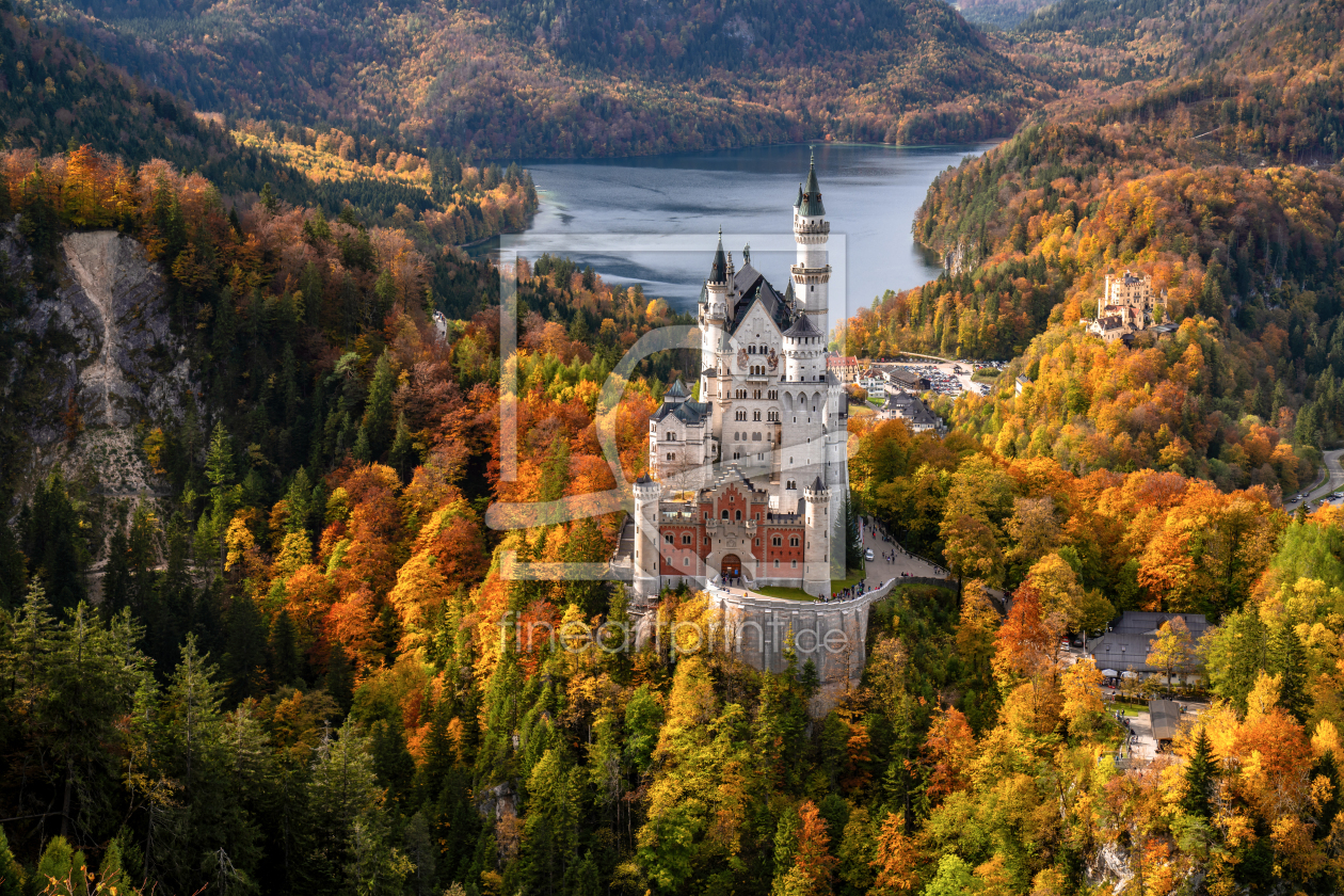 Bild-Nr.: 12283895 Königsschlösser im Herbst erstellt von Achim Thomae
