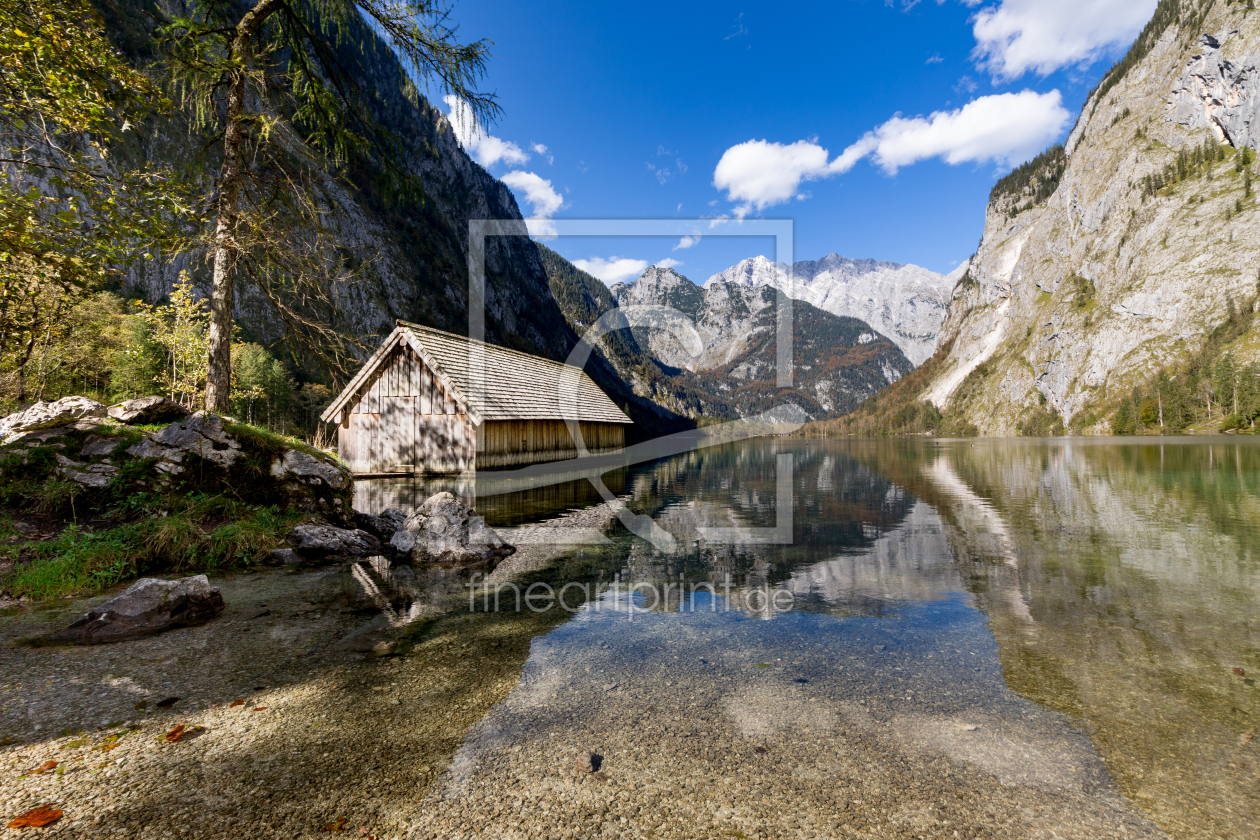 Bild-Nr.: 12285784 Bootshaus am Obersee erstellt von DirkR