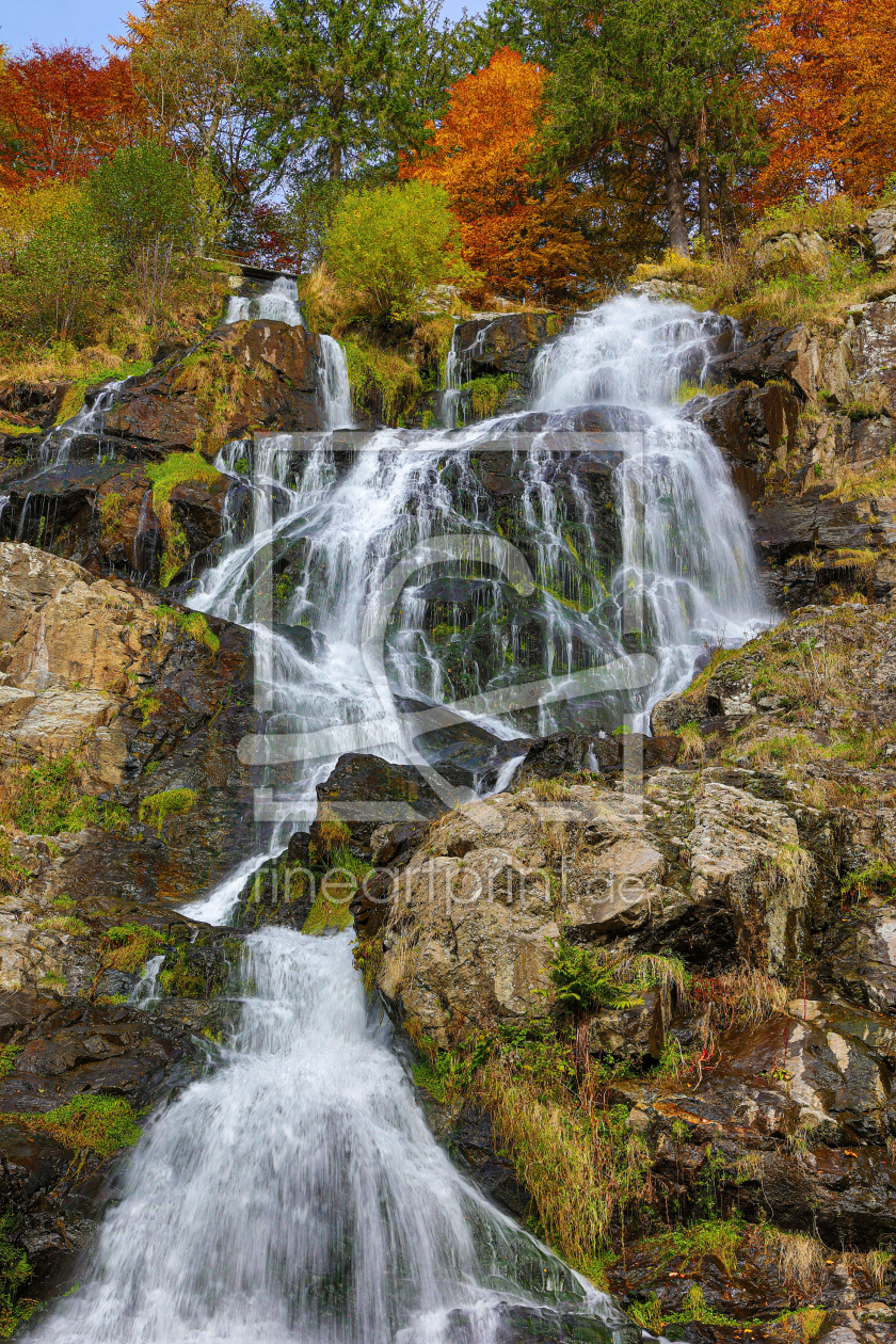 Bild-Nr.: 12286953 Herbst im Schwarzwald - Wasserfall erstellt von Thomas Herzog