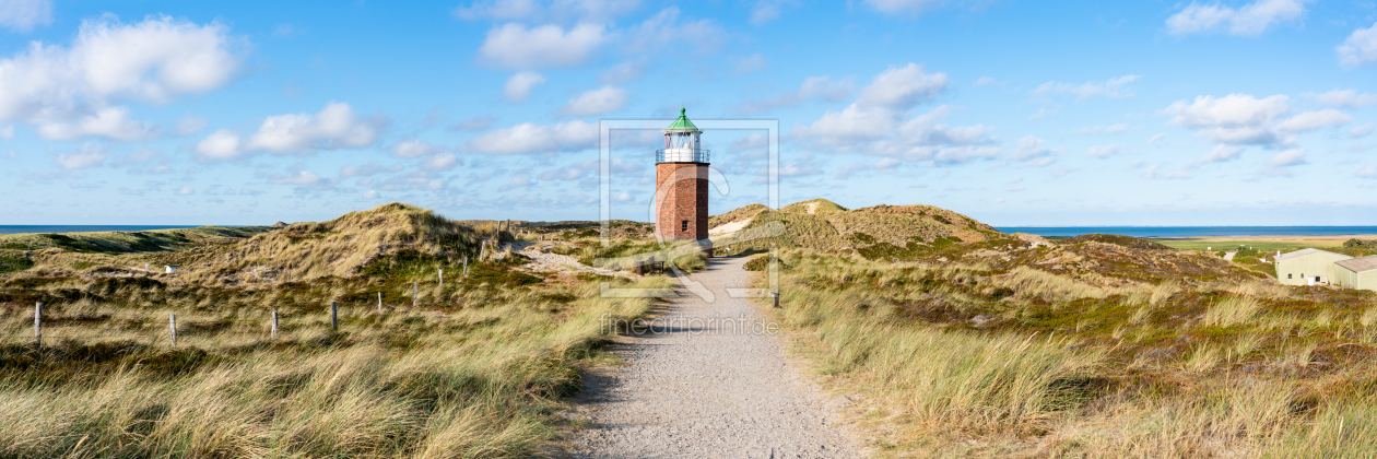 Bild-Nr.: 12290922 Quermarkenfeuer Rotes Kliff auf der Insel Sylt erstellt von eyetronic