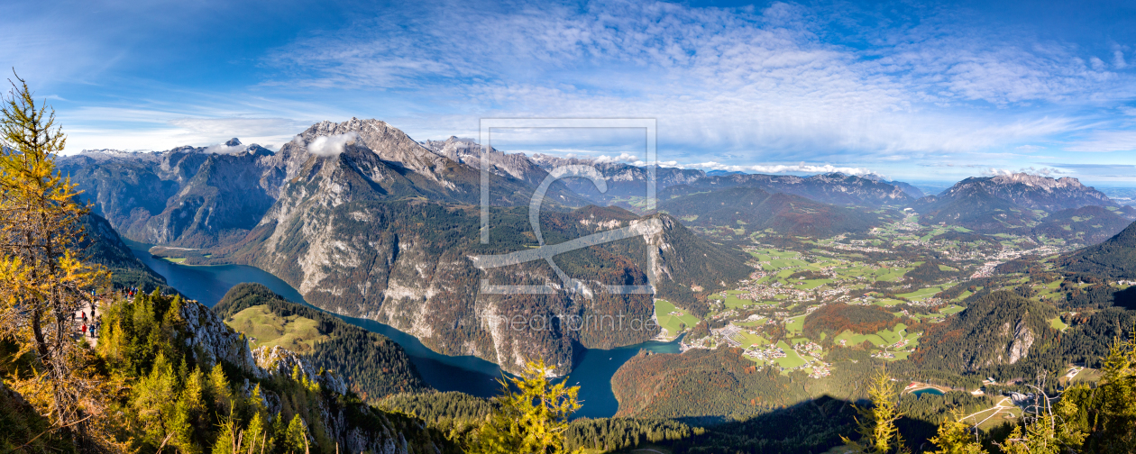 Bild-Nr.: 12291744 Königssee und Watzmann erstellt von DirkR