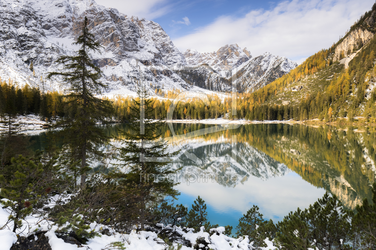 Bild-Nr.: 12298016 Pragser Wildsee im Herbst erstellt von Daniela Beyer