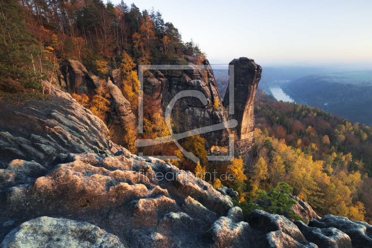 Bild-Nr.: 12298069 Sächsische Schweiz im Herbst erstellt von Daniela Beyer