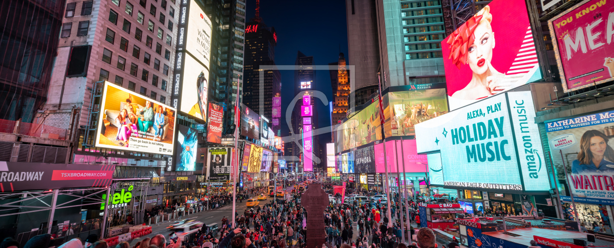 Bild-Nr.: 12302186 Times Square Panorama erstellt von eyetronic