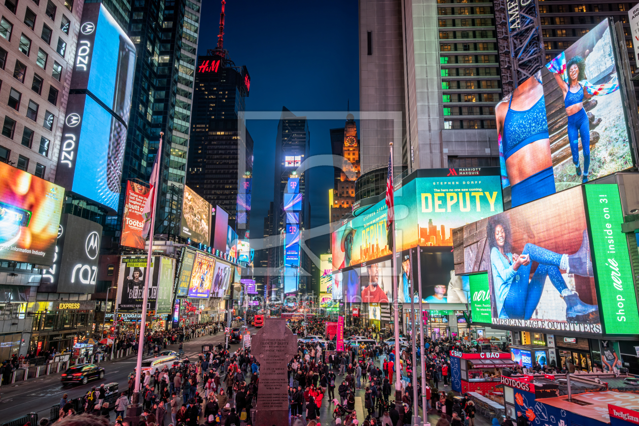 Bild-Nr.: 12302207 Times Square bei Nacht erstellt von eyetronic
