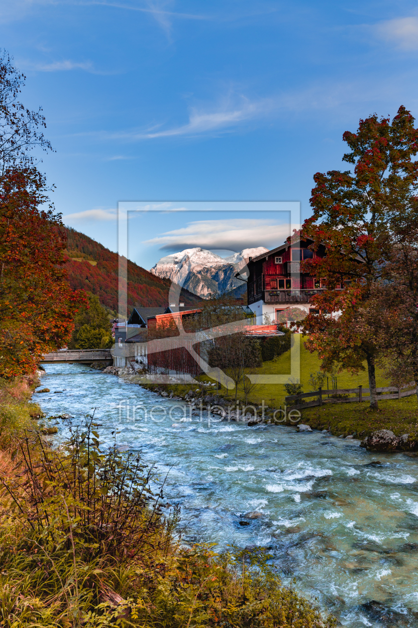 Bild-Nr.: 12303143 Herbst in Ramsau erstellt von DirkR