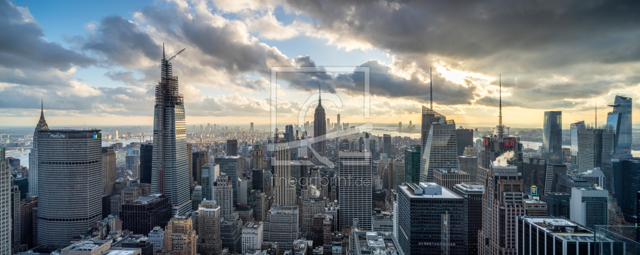 Bild-Nr.: 12303239 Manhattan Skyline Panorama erstellt von eyetronic