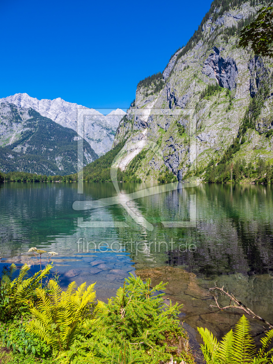 Bild-Nr.: 12303969 Blick auf den Obersee im Berchtesgadener Land erstellt von Rico Ködder