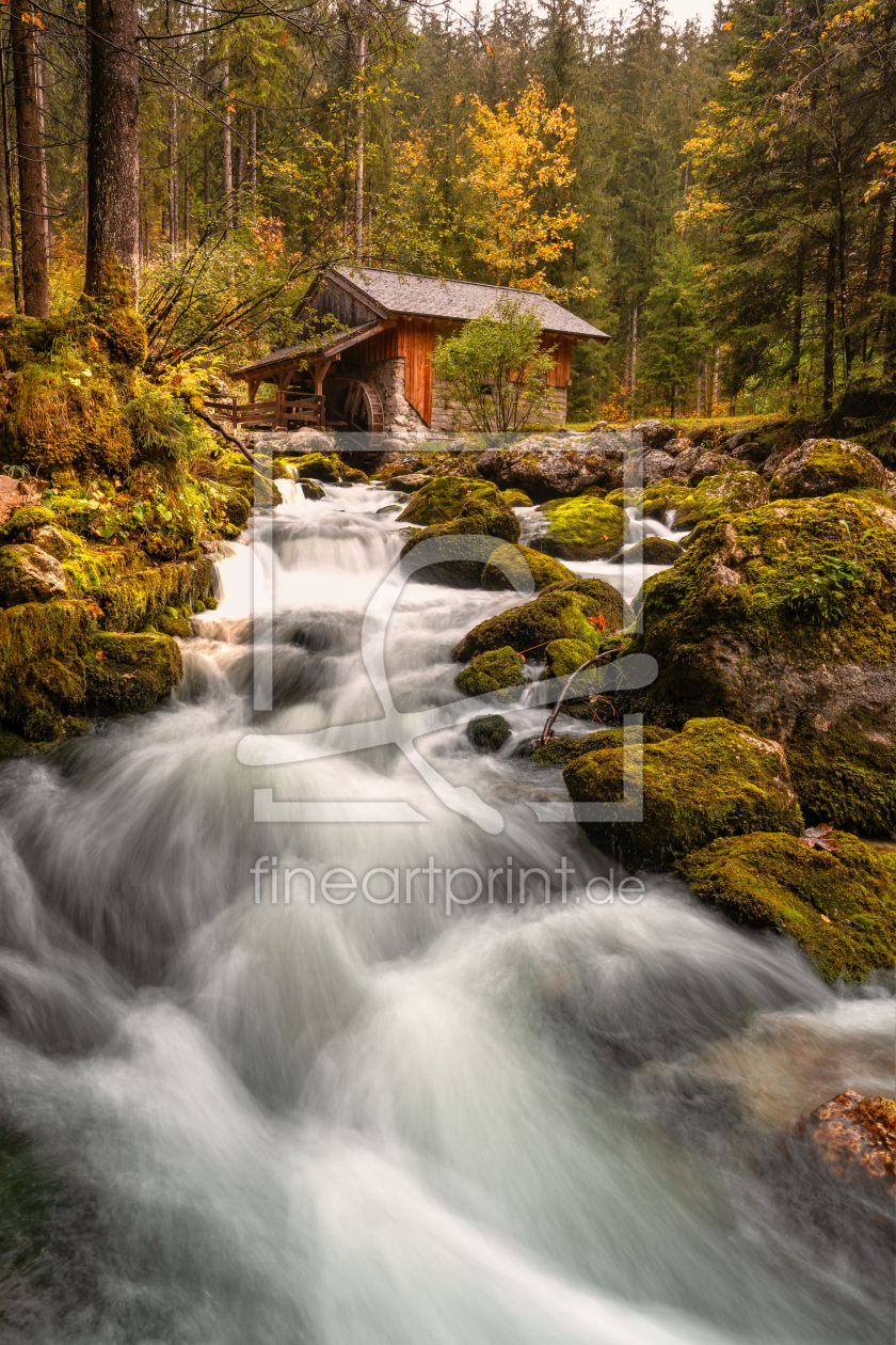 Bild-Nr.: 12306444 Mühle im Salzburger Land erstellt von Achim Thomae