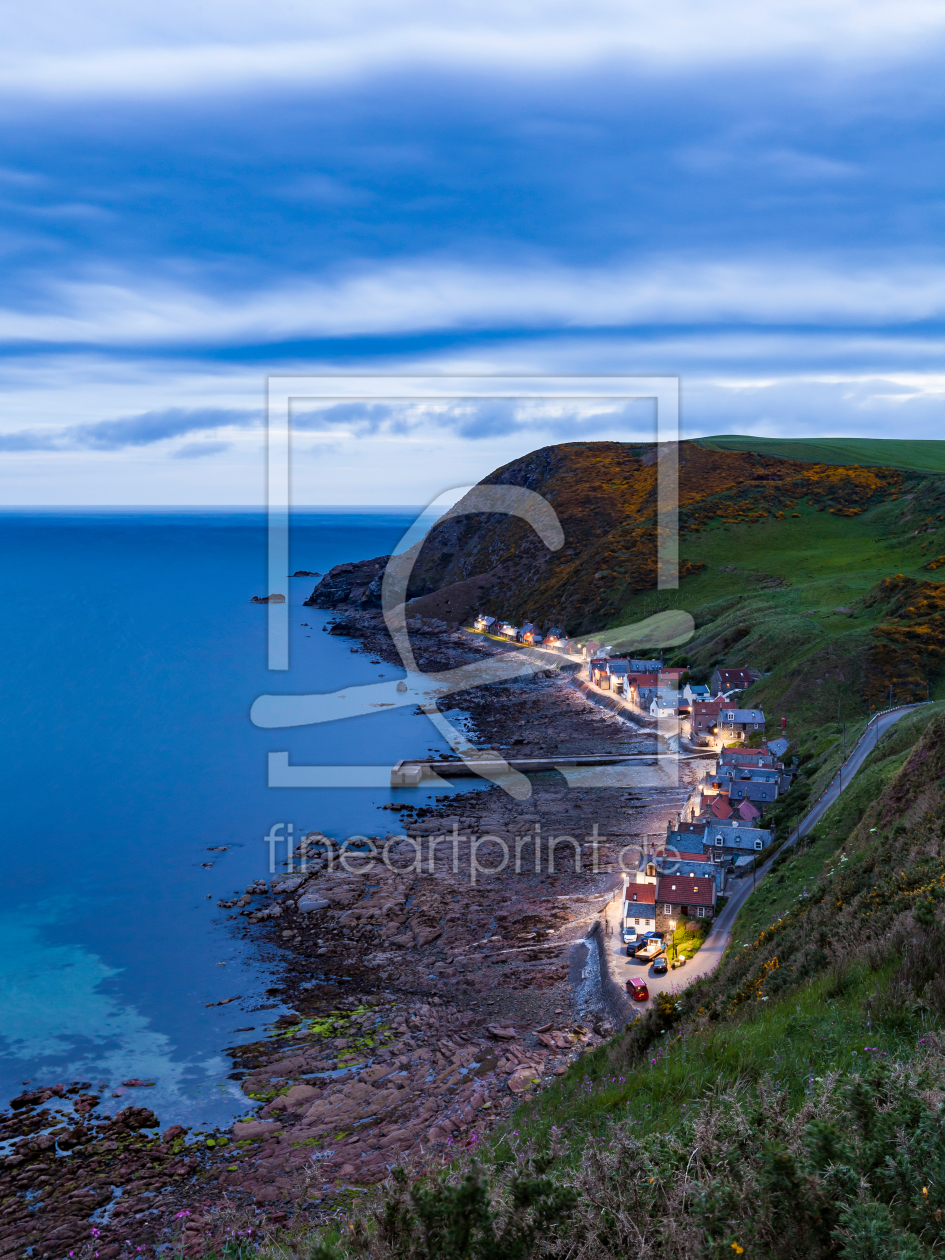 Bild-Nr.: 12308387 Fischerdorf Crovie in Schottland erstellt von dieterich