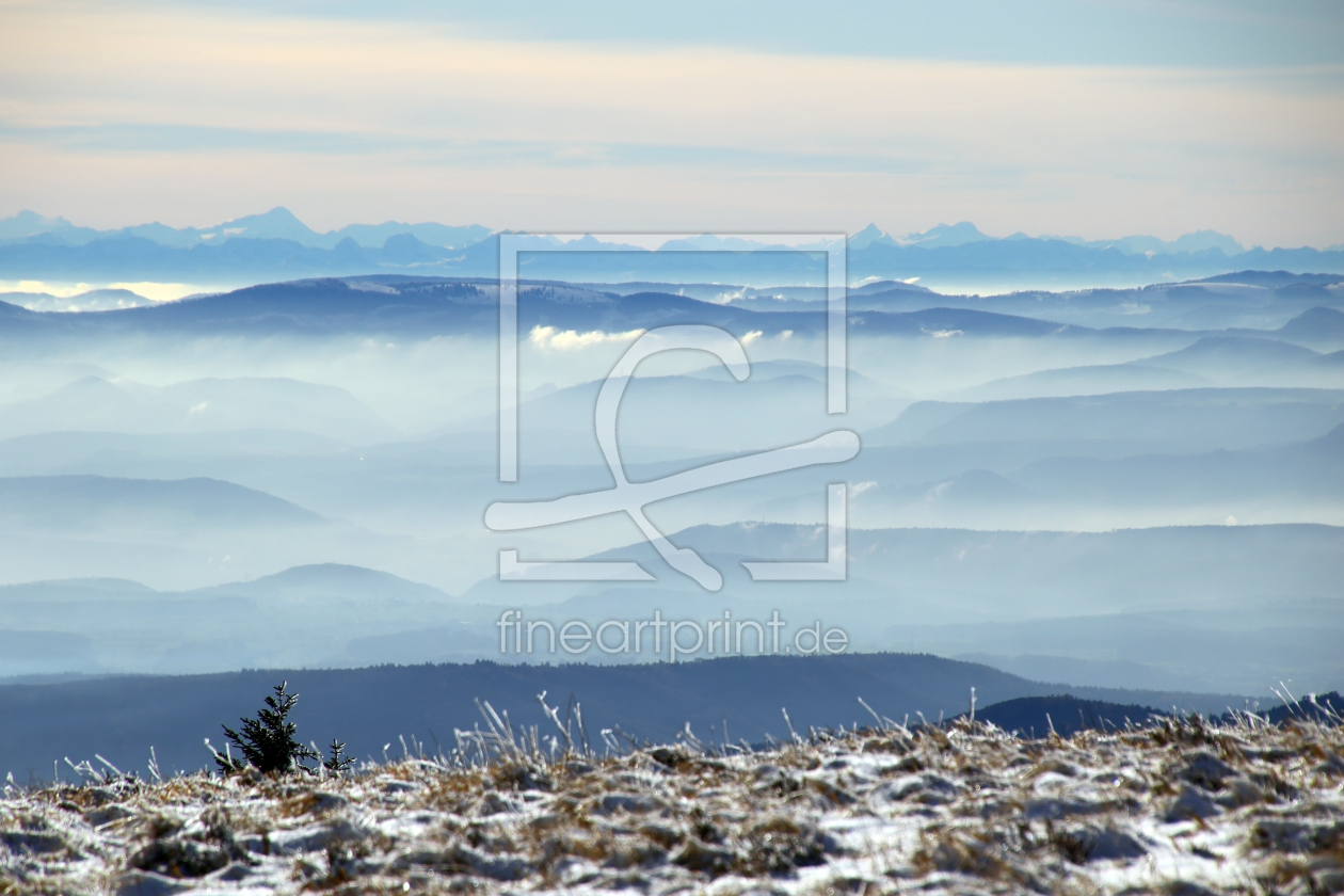 Bild-Nr.: 12308473 Blick vom Belchen erstellt von Gerhard Albicker