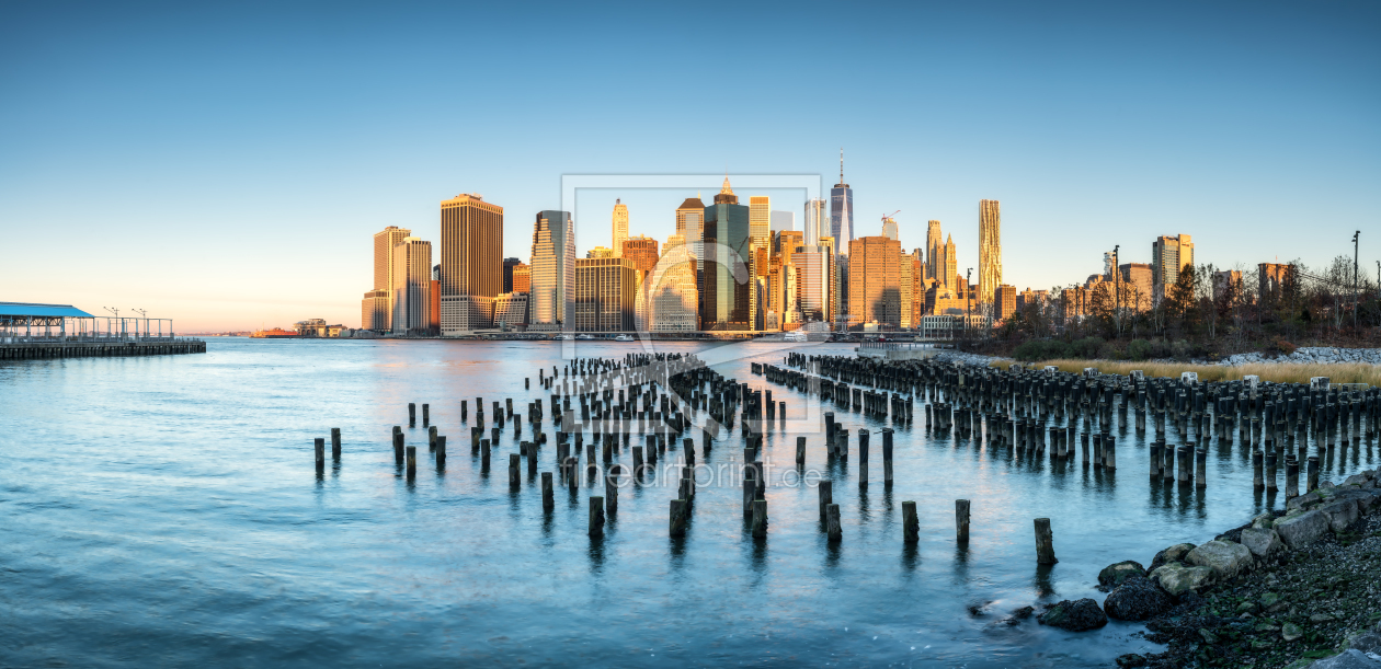 Bild-Nr.: 12309416 Lower Manhattan Skyline Panorama erstellt von eyetronic