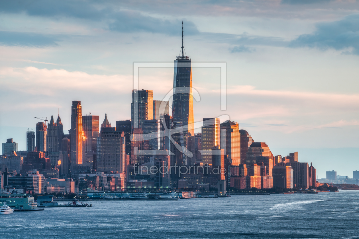 Bild-Nr.: 12316075 Lower Manhattan Skyline mit One World Trade Center erstellt von eyetronic