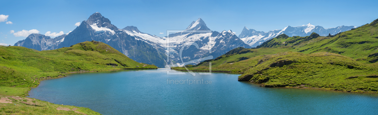 Bild-Nr.: 12320118 Bergpanorama Bachalpsee Berner Oberland Schweiz erstellt von SusaZoom