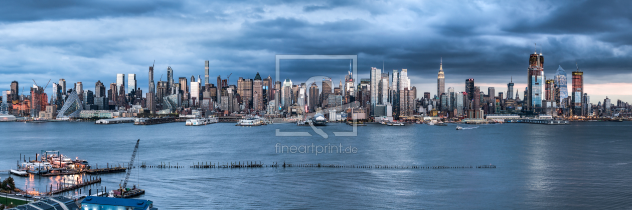 Bild-Nr.: 12321906 New York City Skyline Panorama erstellt von eyetronic