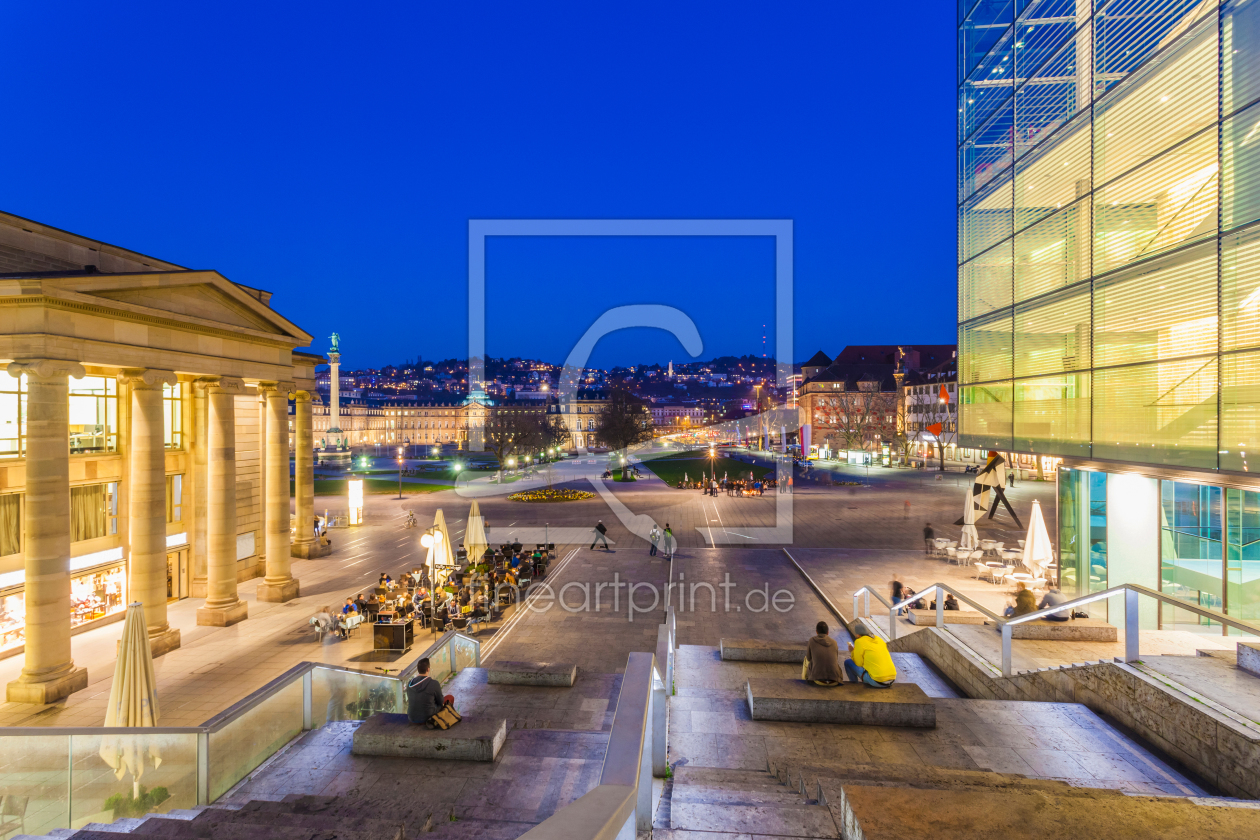 Bild-Nr.: 12325547 Schlossplatz in Stuttgart  erstellt von dieterich