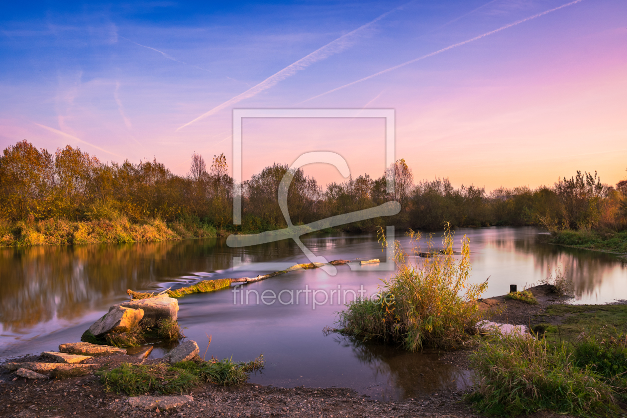 Bild-Nr.: 12327123 Sonnenuntergang über dem Main im Herbst erstellt von raphotography88