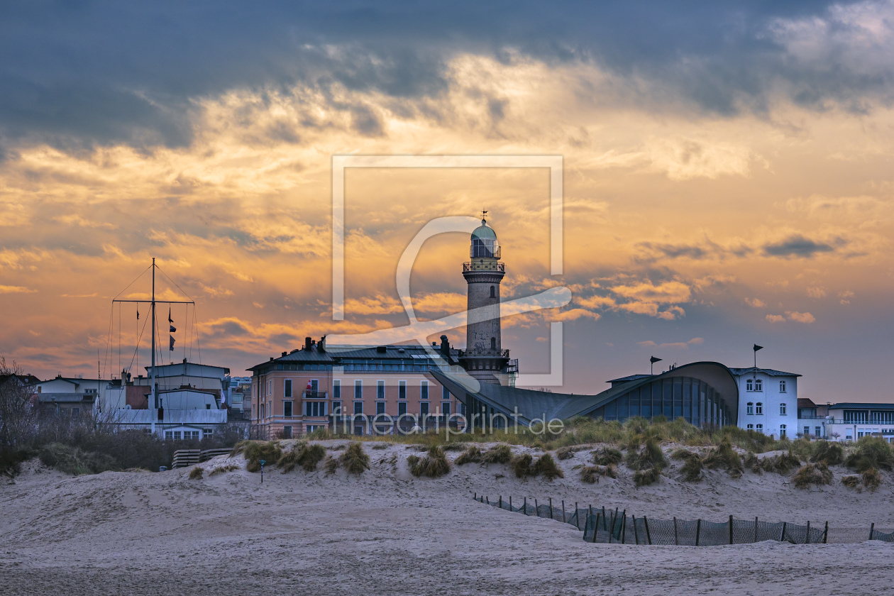 Bild-Nr.: 12330474 Blick auf den Leuchtturm im Ostseebad Warnemünde erstellt von Rico Ködder