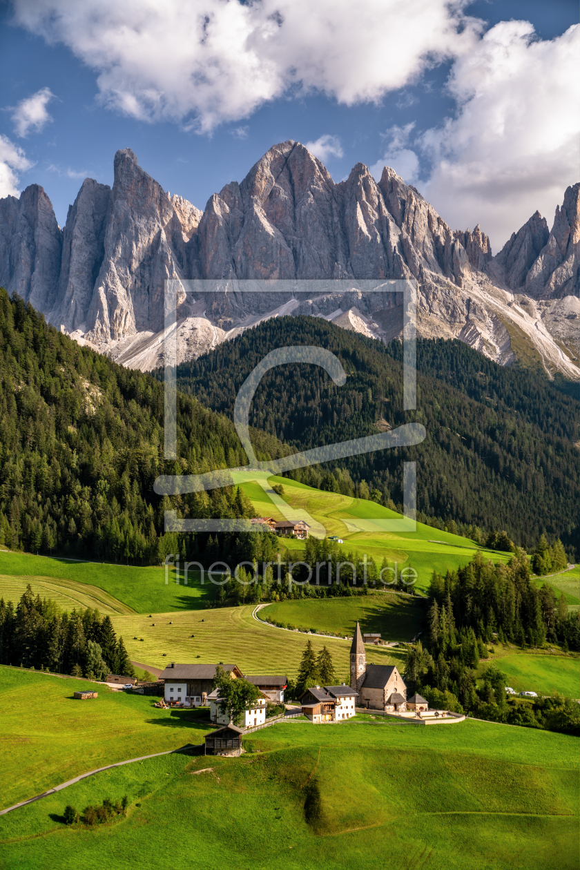 Bild-Nr.: 12330883  Villnösstal Südtirol erstellt von Achim Thomae