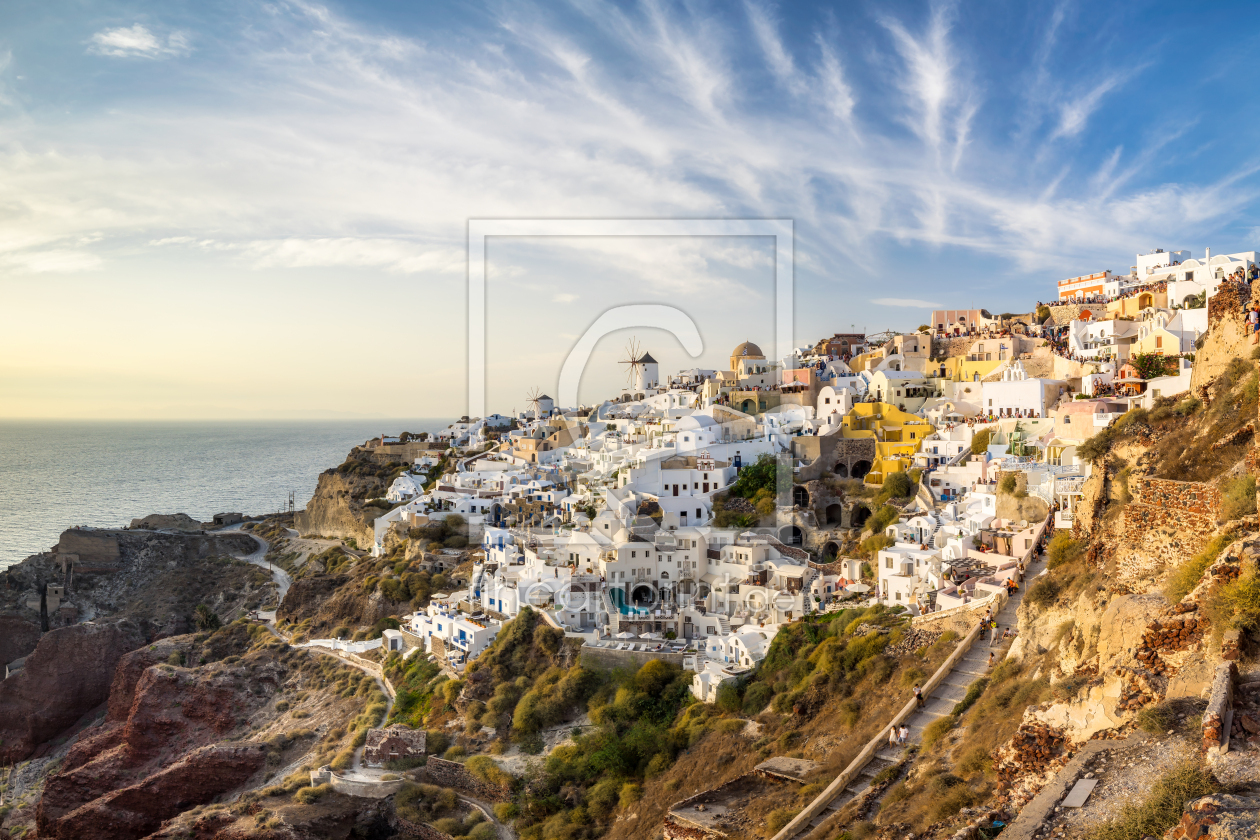 Bild-Nr.: 12334293 Oia auf Santorini erstellt von eyetronic