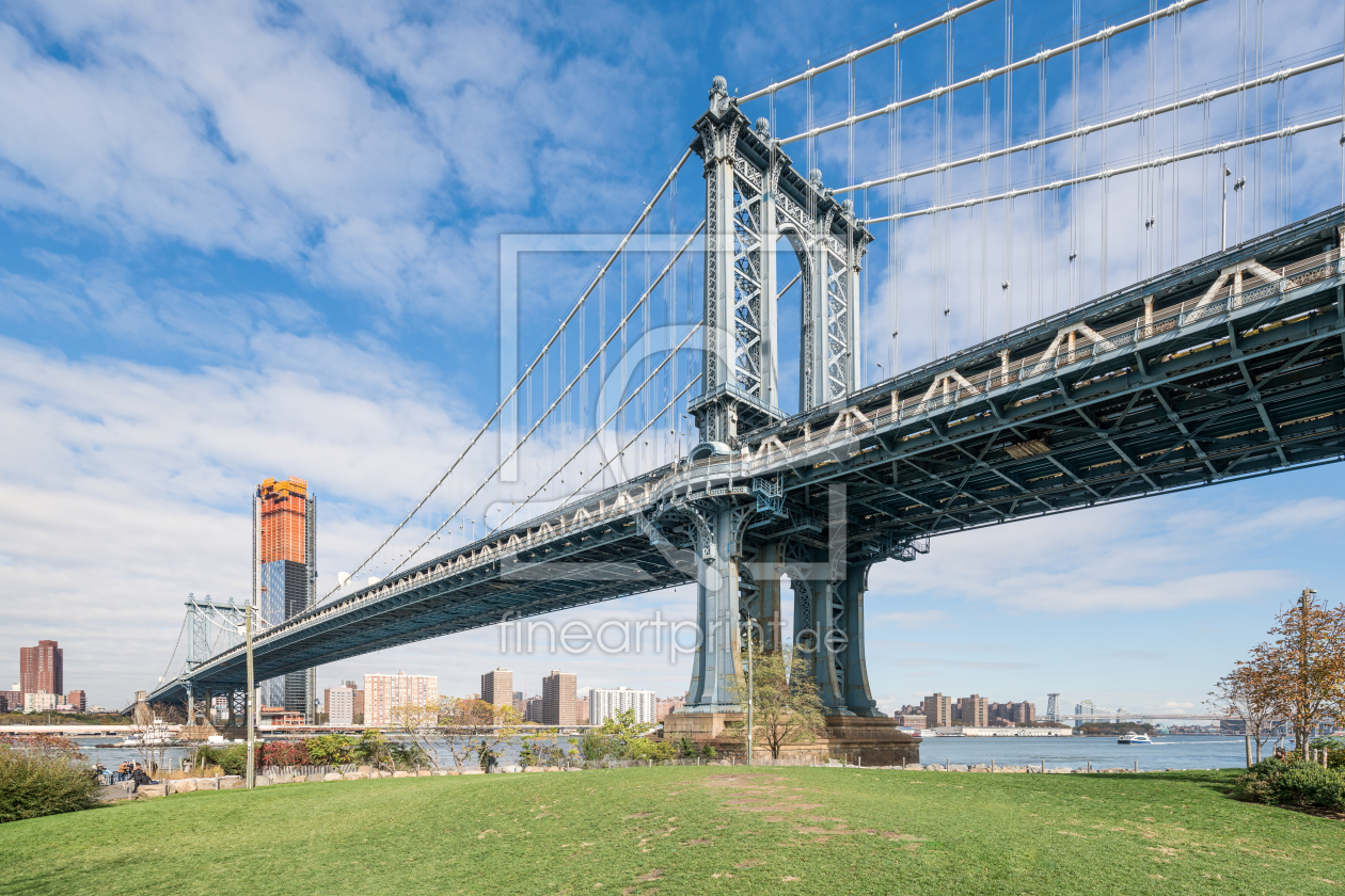 Bild-Nr.: 12348302 Brooklyn Bridge am Brooklyn Bridge Park erstellt von eyetronic