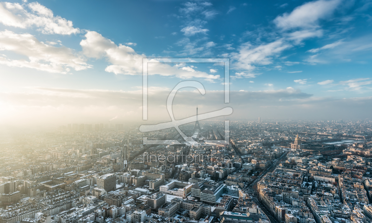 Bild-Nr.: 12349011 Paris Skyline im Winter erstellt von eyetronic