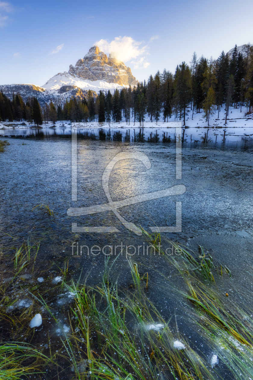 Bild-Nr.: 12350644 Eisiger Morgen in den Dolomiten erstellt von Daniela Beyer