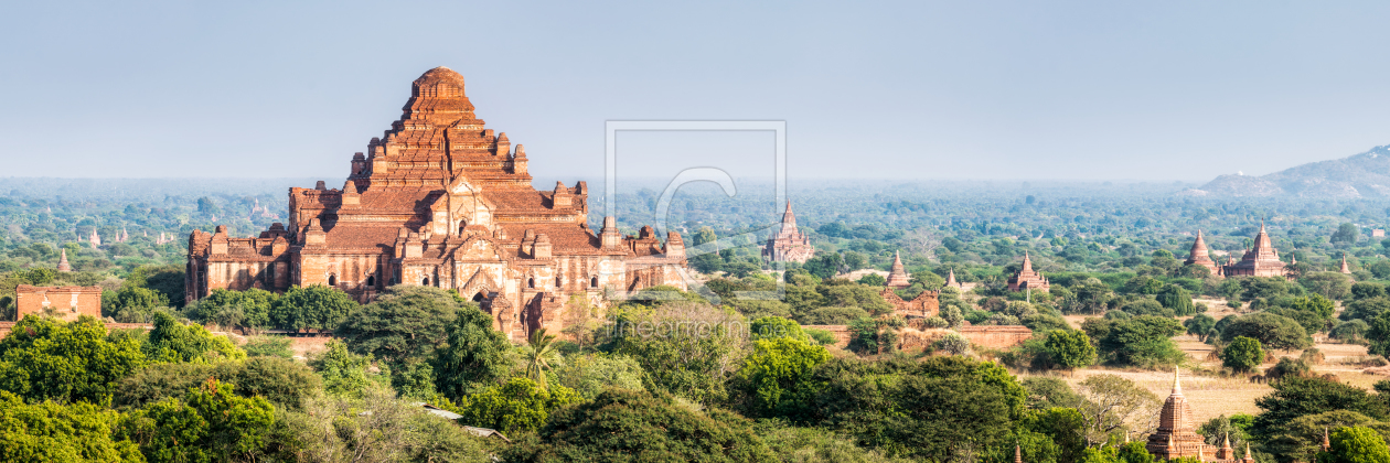 Bild-Nr.: 12351185 Dhammayangyi Tempel in Bagan erstellt von eyetronic