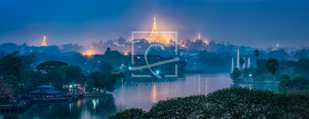 Bild-Nr.: 12351337 Shwedagon Pagode in Yangon erstellt von eyetronic