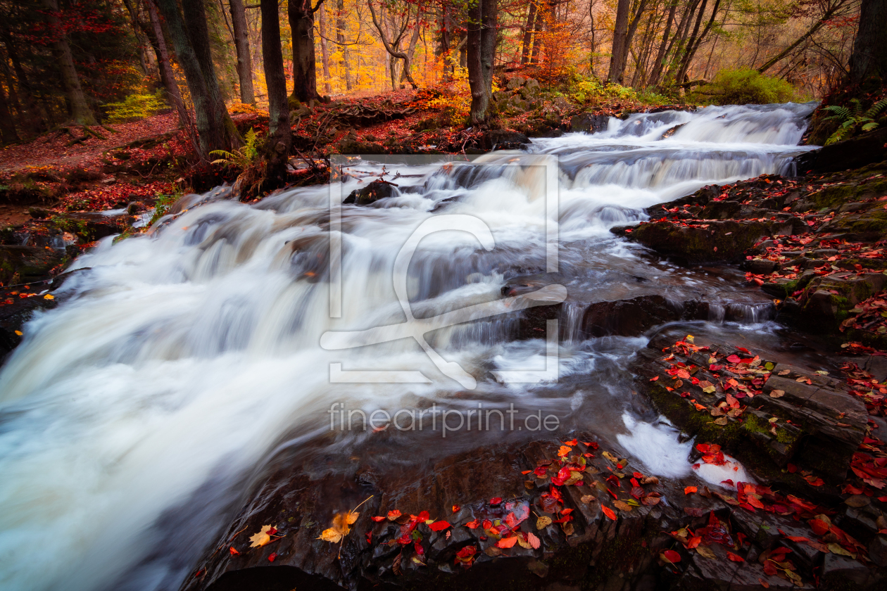 Bild-Nr.: 12351757 Wasserfall im Harz erstellt von Martin Martin Wasilewski