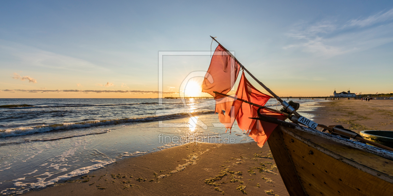 Bild-Nr.: 12352663 Fischerboot in Ahlbeck auf Usedom erstellt von dieterich