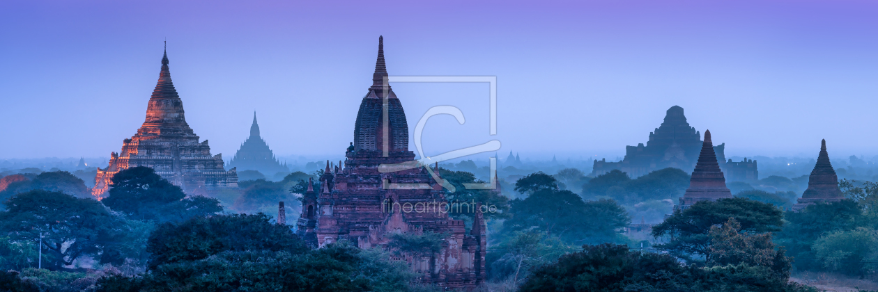 Bild-Nr.: 12353297 Historische Tempelanlagen in Bagan erstellt von eyetronic