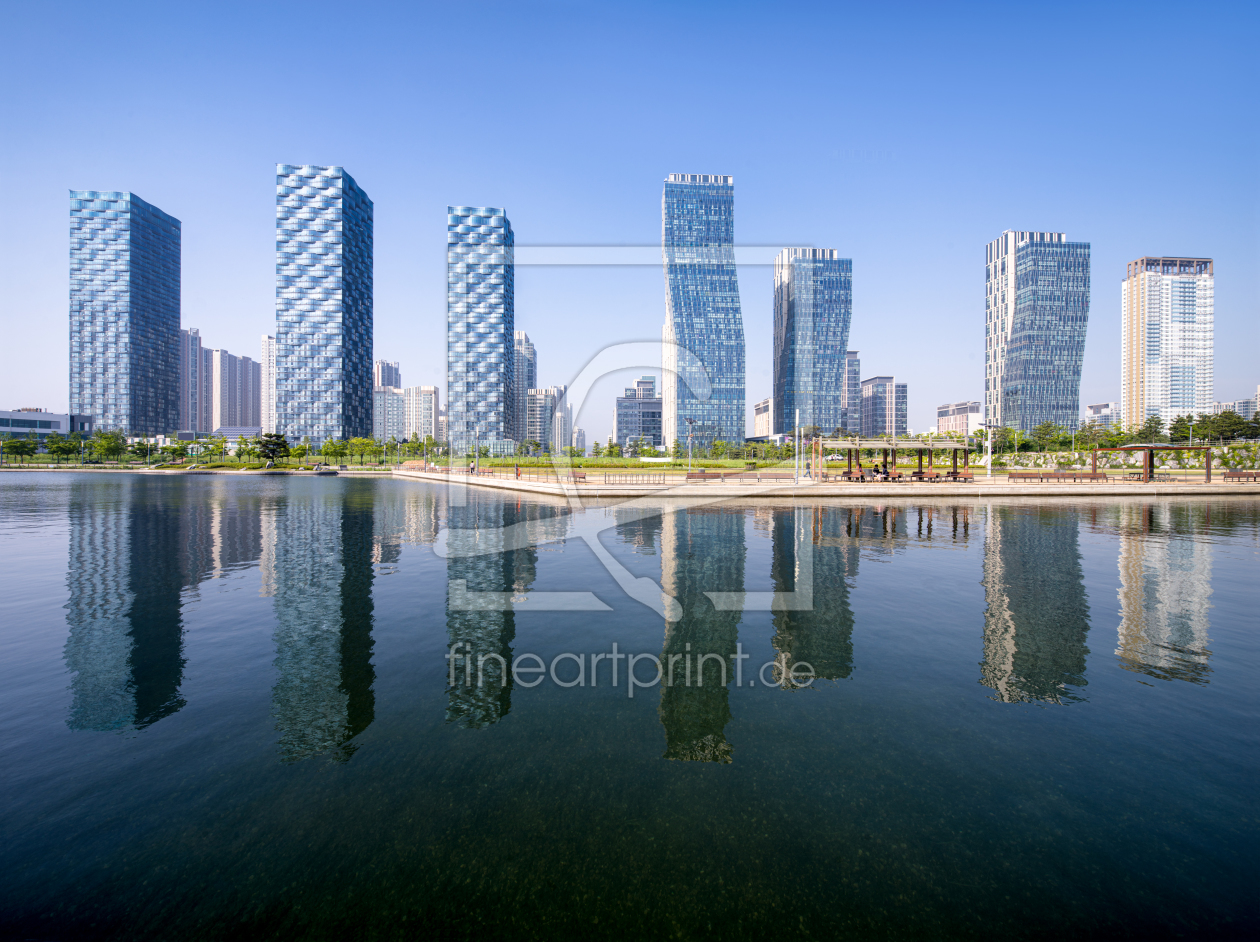 Bild-Nr.: 12357105 Moderne Architektur in Songdo erstellt von eyetronic