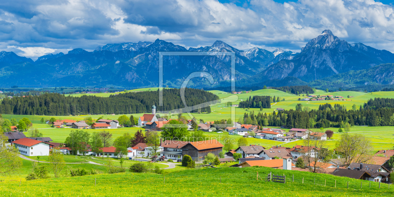 Bild-Nr.: 12360666 Frühling im Ostallgäu erstellt von Walter G. Allgöwer