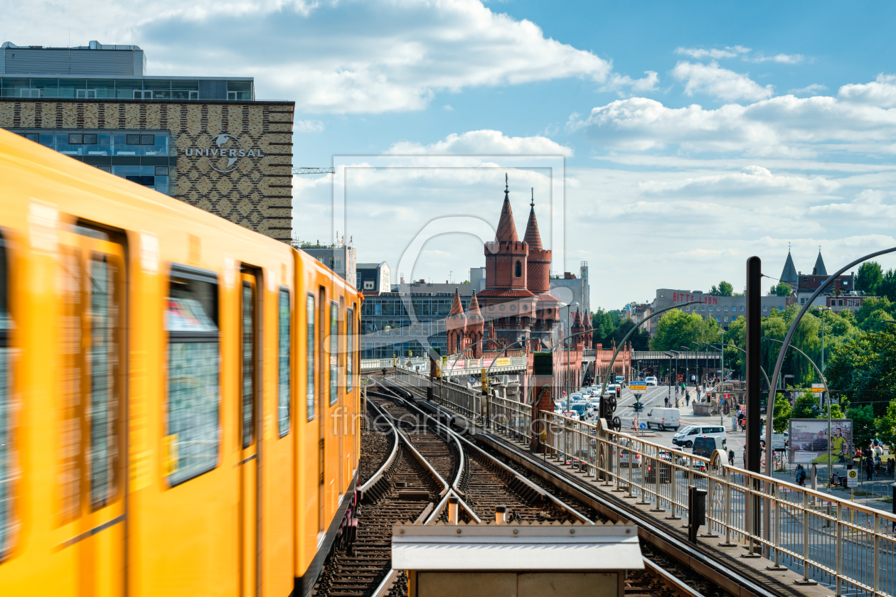 Bild-Nr.: 12361639 Oberbaumbrücke in Berlin erstellt von eyetronic