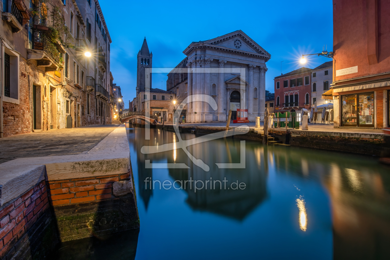 Bild-Nr.: 12362199 Kirche San Barnaba in Venedig erstellt von eyetronic