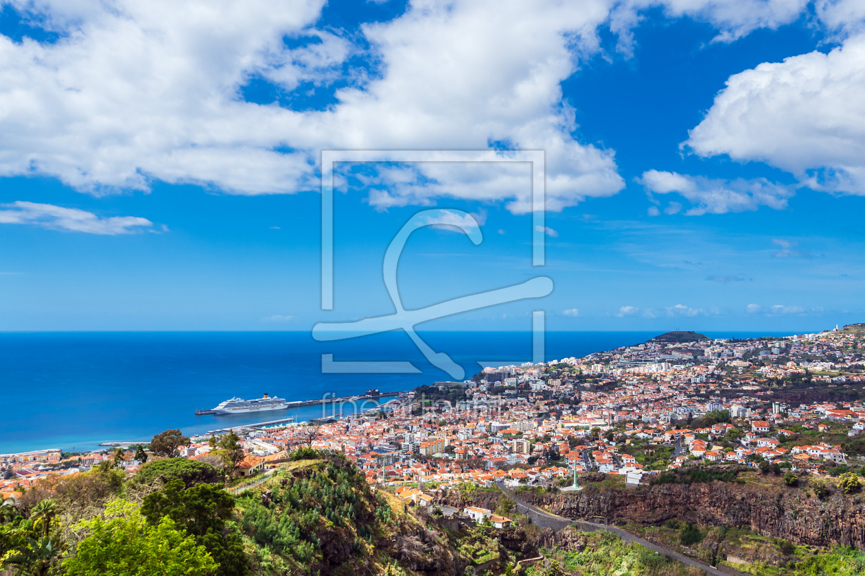 Bild-Nr.: 12364971 Blick auf Funchal auf der Insel Madeira erstellt von Rico Ködder