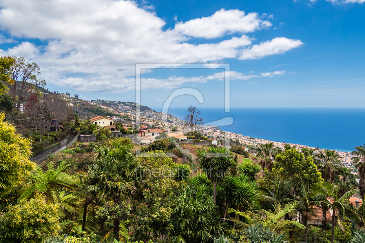 Bild-Nr.: 12366126 Blick auf Funchal auf der Insel Madeira erstellt von Rico Ködder