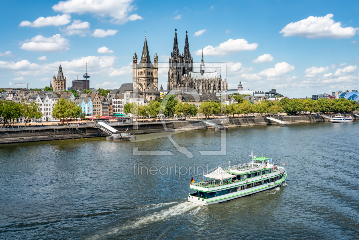 Bild-Nr.: 12367537 Köln Stadtansicht im Sommer erstellt von eyetronic