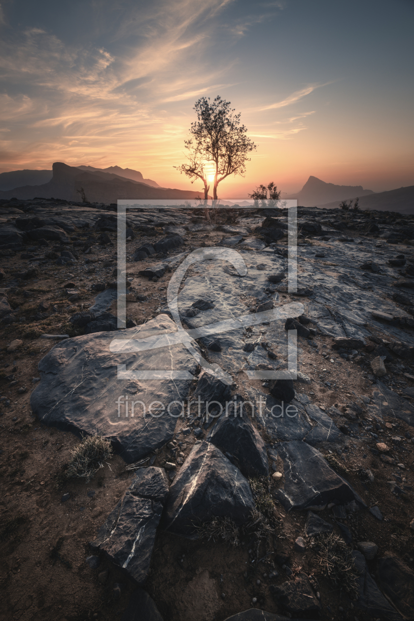 Bild-Nr.: 12367785 Jebel Shams Canyon Sonnenuntergang im Oman erstellt von Jean Claude Castor
