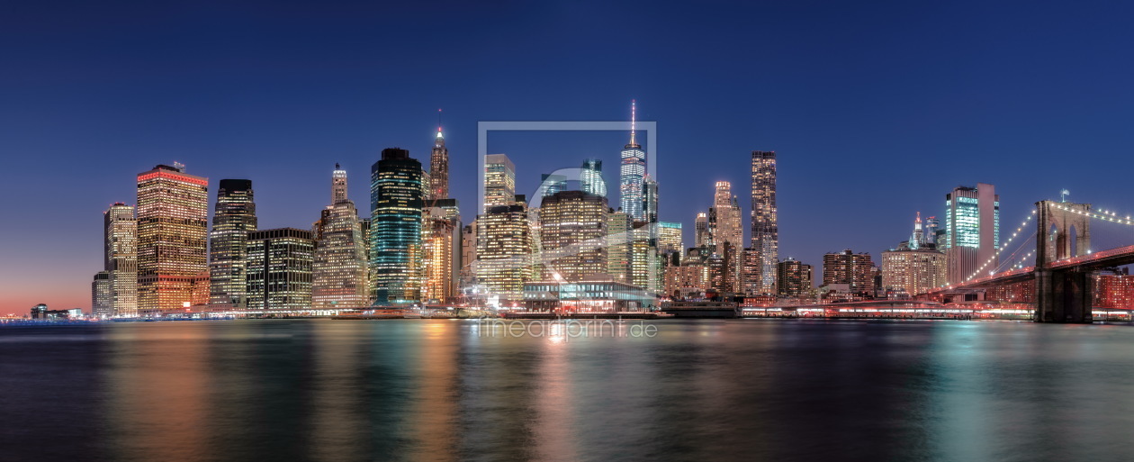 Bild-Nr.: 12369625 New York City Panorama erstellt von Achim Thomae