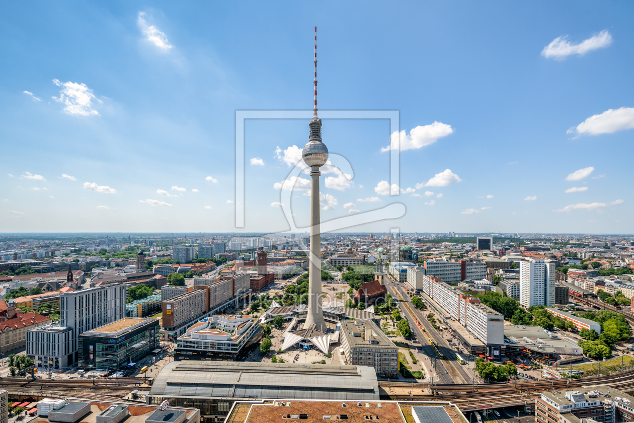 Bild-Nr.: 12369899 Berlin Skyline mit Fernsehturm erstellt von eyetronic