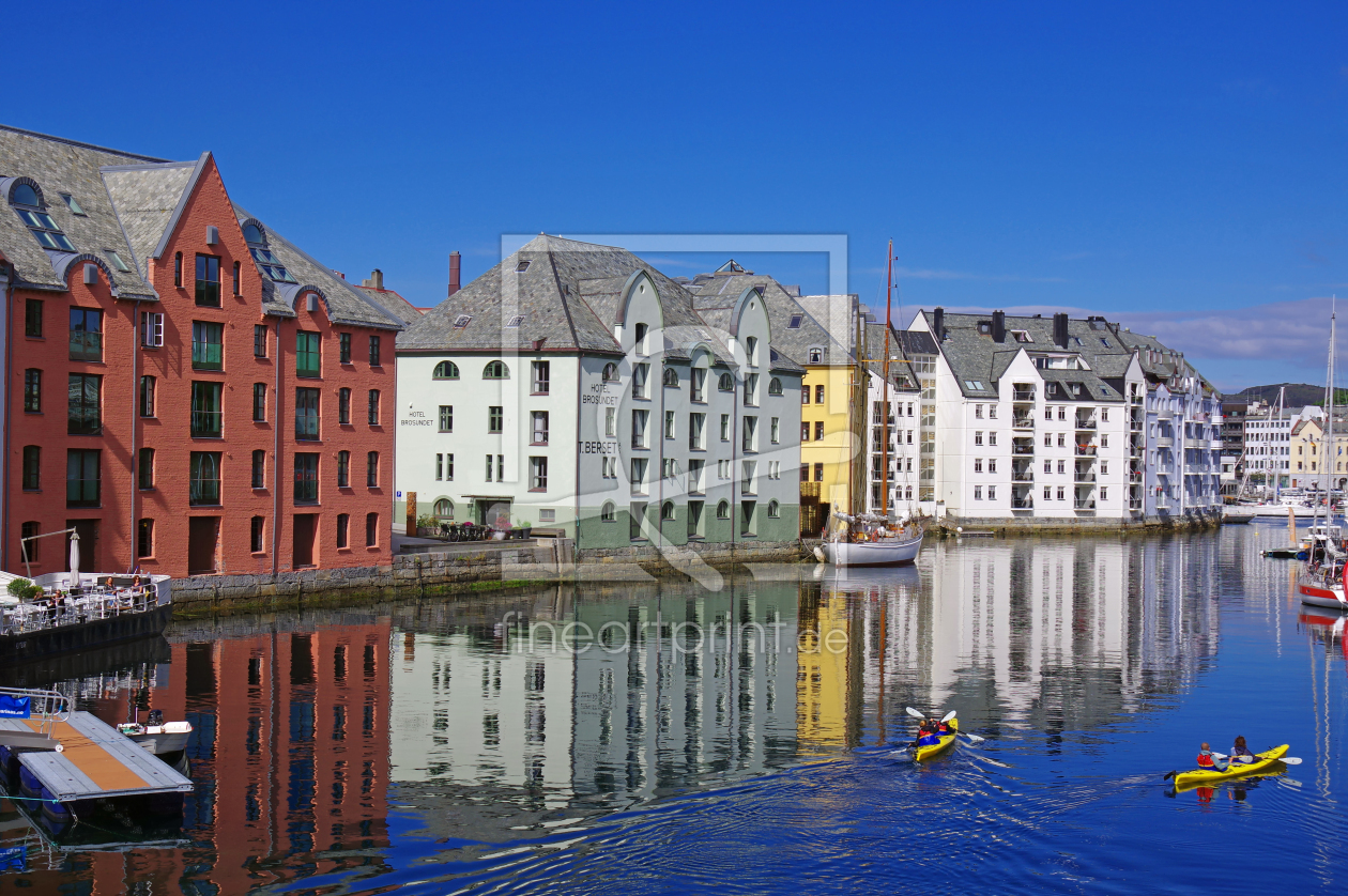 Bild-Nr.: 12373877 Die Jugendstilstadt Alesund erstellt von reinhard Pantke