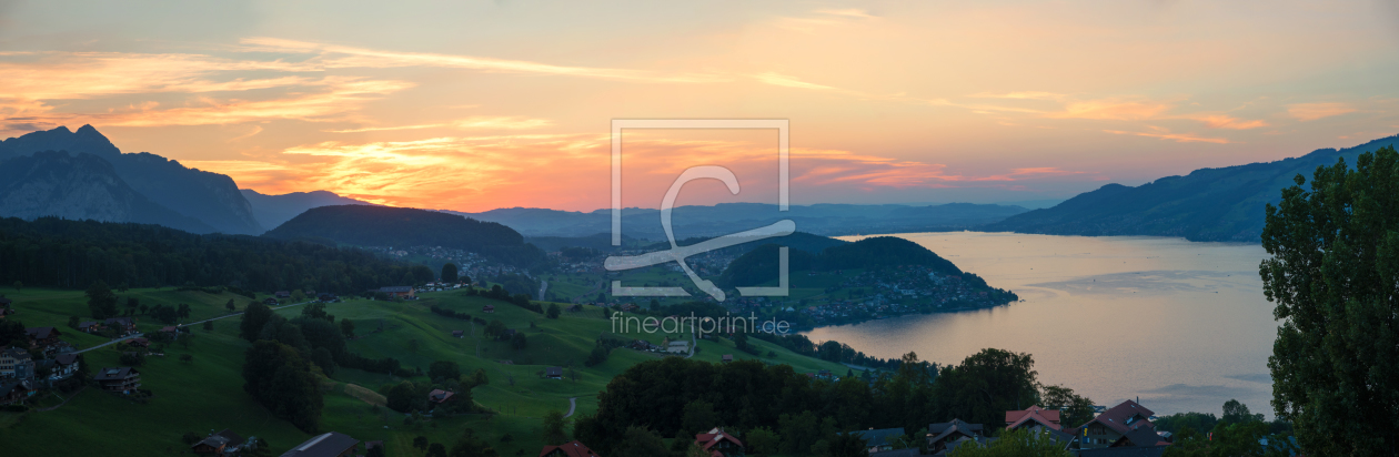 Bild-Nr.: 12375785 Sonnenuntergang am Thunersee erstellt von SusaZoom