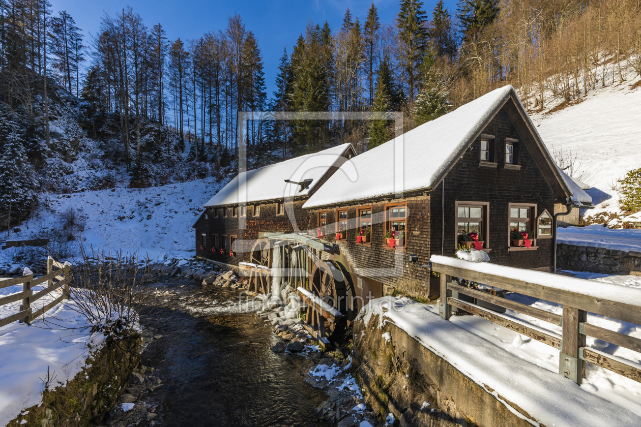 Bild-Nr.: 12376589 Hexenlochmühle im Schwarzwald erstellt von dieterich