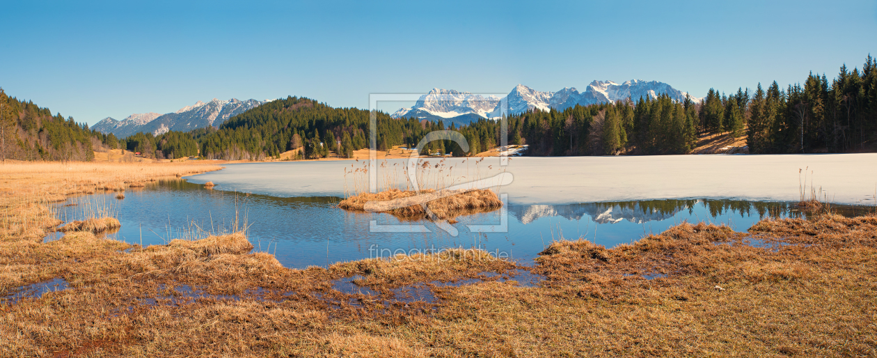 Bild-Nr.: 12377188 Naturlandschaft Geroldsee und Karwendelgebirge erstellt von SusaZoom