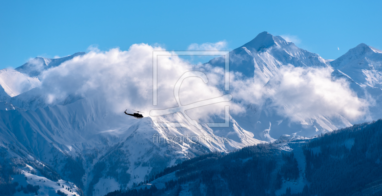 Bild-Nr.: 12377299  Rettungshubschrauber in den Alpen  erstellt von Gregor Handy