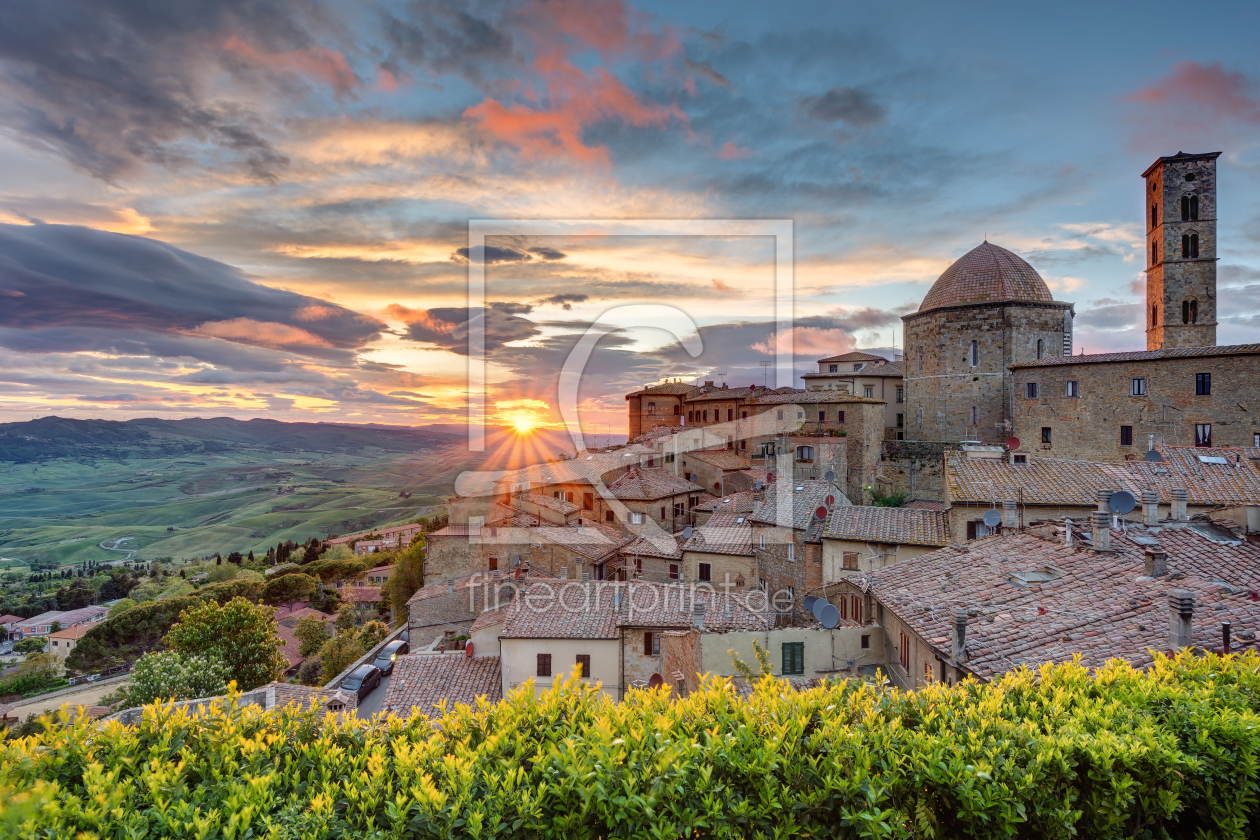 Bild-Nr.: 12384392 Volterra in der Toskana erstellt von Michael Valjak