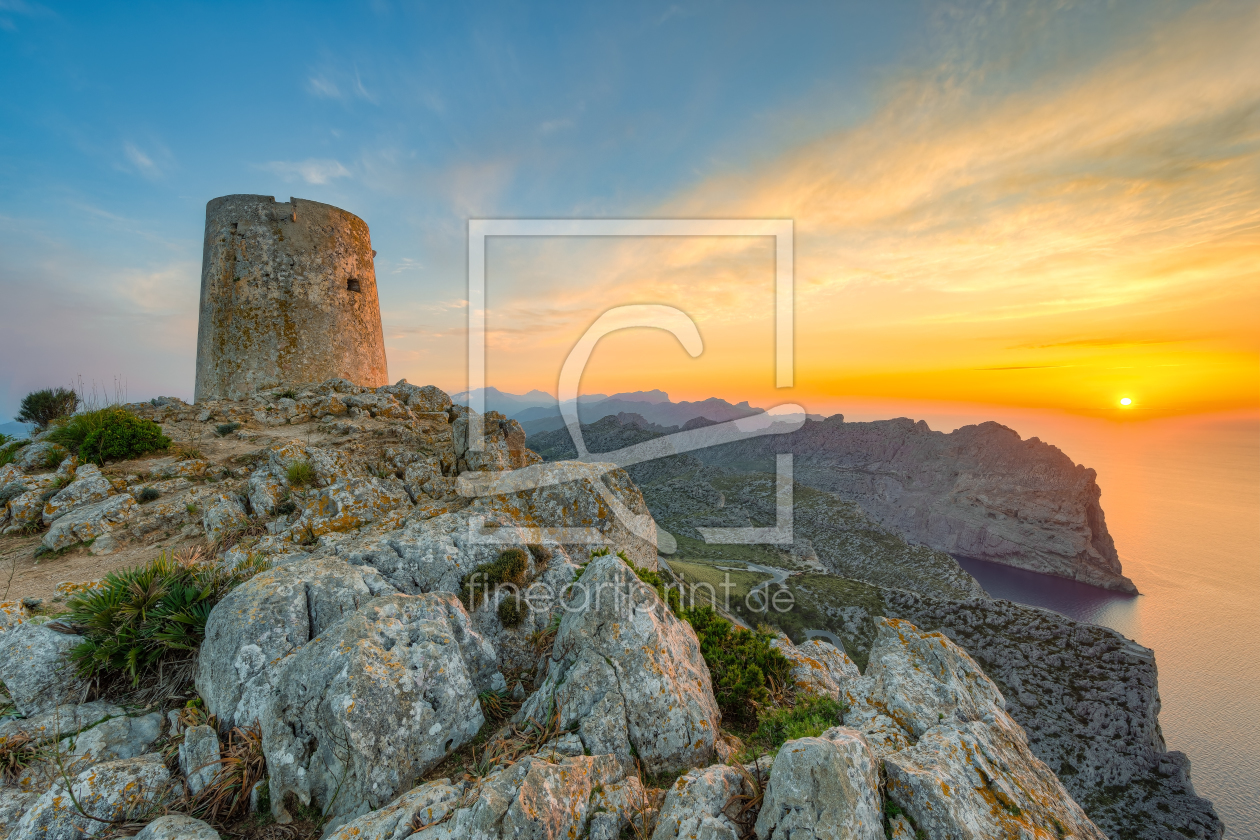 Bild-Nr.: 12385427 Talaia d'Albercutx - Wachturm auf Mallorca erstellt von Michael Valjak