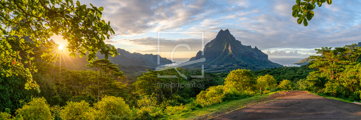 Bild-Nr.: 12388236 Belvedere Lookout auf Moorea erstellt von eyetronic